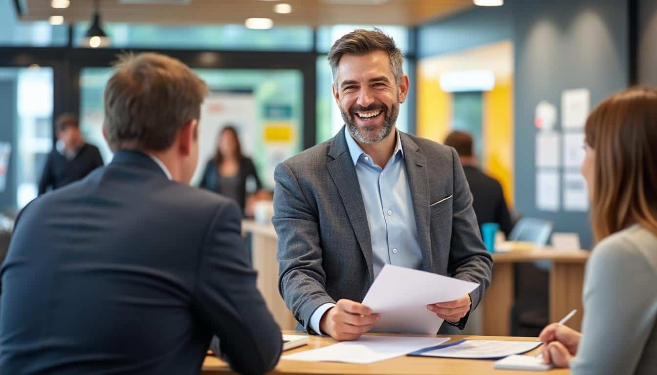 Illustration: Quel est le rôle essentiel du chargé d'accueil dans une agence bancaire ?